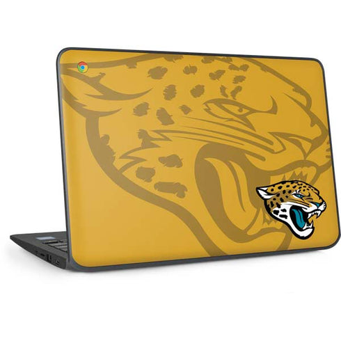 NFL Jacksonville Jaguars Double Vision HP Chromebook Skin