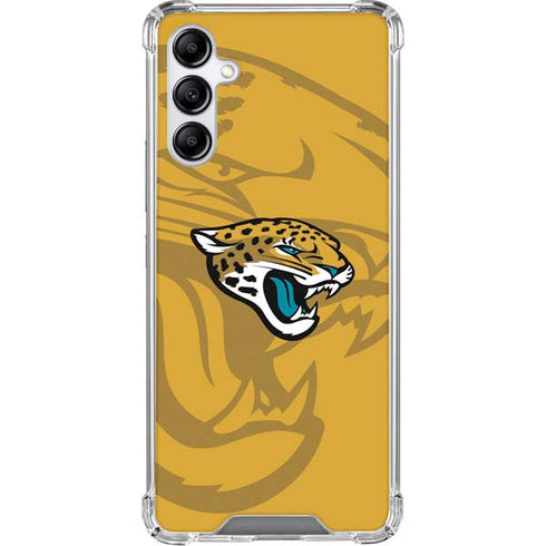 NFL Jacksonville Jaguars Double Vision Gabb Phone 4 Clear Case