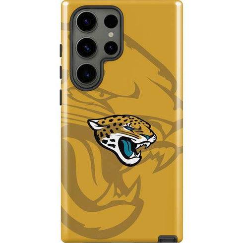 NFL Jacksonville Jaguars Double Vision Galaxy S23 Ultra Pro Case