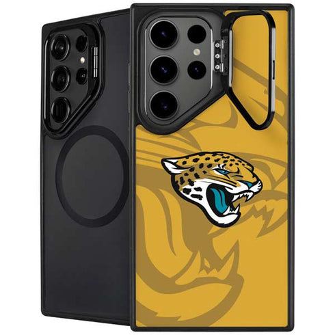 NFL Jacksonville Jaguars Double Vision Galaxy S25 Ultra Kickstand Case