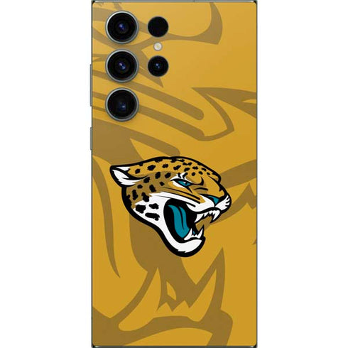 NFL Jacksonville Jaguars Double Vision Galaxy S25 Ultra Skin