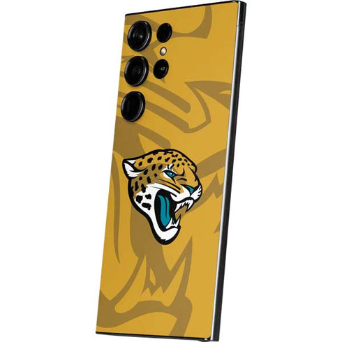 NFL Jacksonville Jaguars Double Vision Galaxy S25 Ultra Skin
