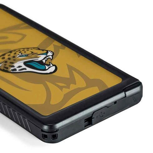 NFL Jacksonville Jaguars Double Vision Galaxy S24 Ultra Waterproof Case