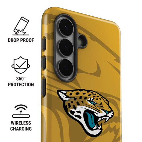 NFL Jacksonville Jaguars Double Vision Galaxy S26 Plus Impact Case
