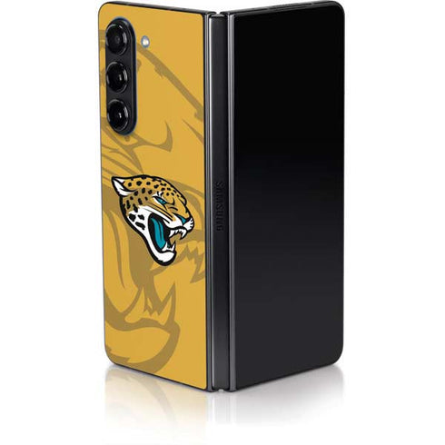 NFL Jacksonville Jaguars Double Vision Galaxy Z Fold5 5G Skin