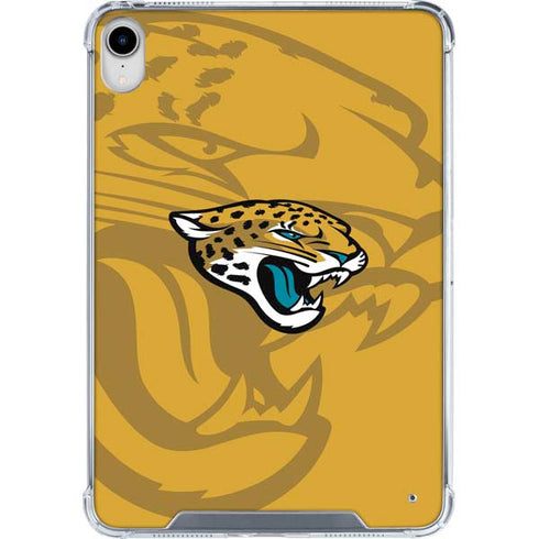 NFL Jacksonville Jaguars Double Vision iPad 11th Gen (2025) Clear Case
