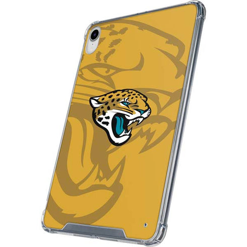 NFL Jacksonville Jaguars Double Vision iPad 11th Gen (2025) Clear Case
