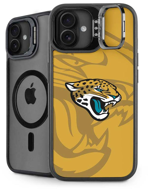 NFL Jacksonville Jaguars Double Vision iPhone 16 Kickstand Case