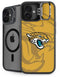 NFL Jacksonville Jaguars Double Vision iPhone 16 Plus Kickstand Case