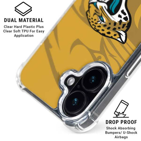NFL Jacksonville Jaguars Double Vision iPhone 16 Plus MagSafe Case