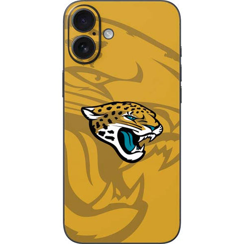 NFL Jacksonville Jaguars Double Vision iPhone 16 Plus Skin