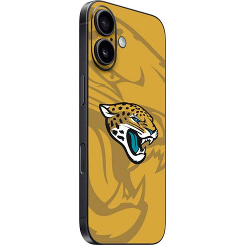 NFL Jacksonville Jaguars Double Vision iPhone 16 Plus Skin