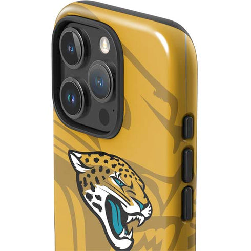NFL Jacksonville Jaguars Double Vision iPhone 16 Pro Impact Case