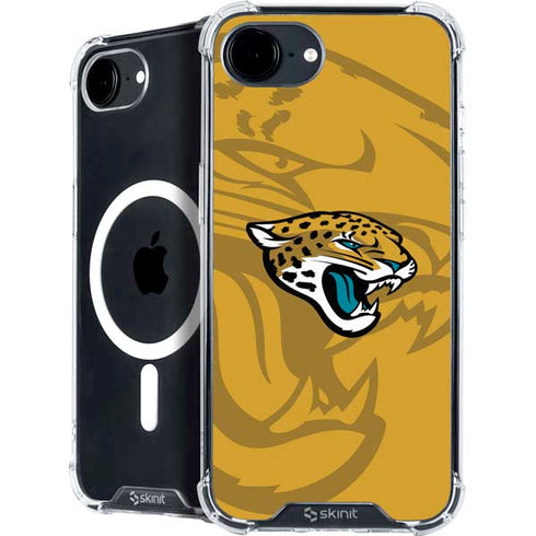 NFL Jacksonville Jaguars Double Vision iPhone 16e MagSafe Case