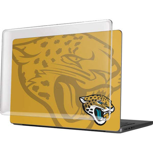NFL Jacksonville Jaguars Double Vision MacBook Pro 14in (2021-24) Case plus Skin