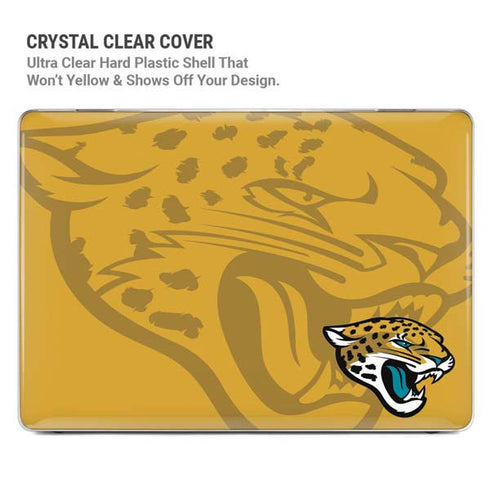 NFL Jacksonville Jaguars Double Vision MacBook Pro 14in (2021-24) Case plus Skin