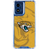 NFL Jacksonville Jaguars Double Vision Moto G 5G (2024) Clear Case