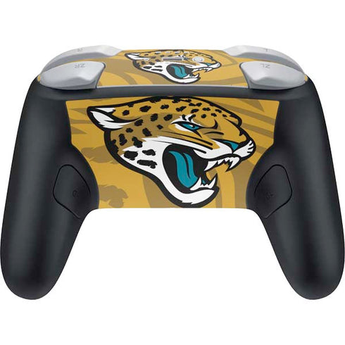 NFL Jacksonville Jaguars Double Vision Nintendo Switch 2 (2025) Pro Controller Skin
