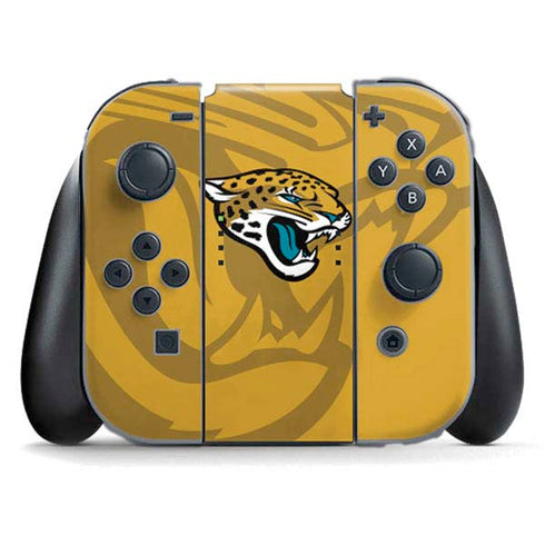 NFL Jacksonville Jaguars Double Vision Nintendo Skins