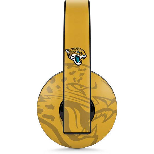 NFL Jacksonville Jaguars Double Vision PlayStation 4 Gold Wireless Headset Skin