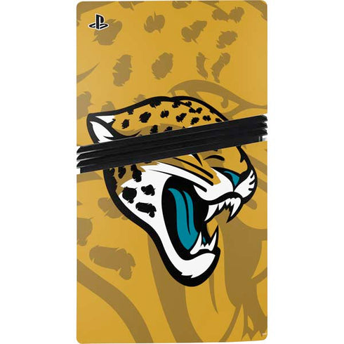 NFL Jacksonville Jaguars Double Vision PS5 Pro Bundle Skin