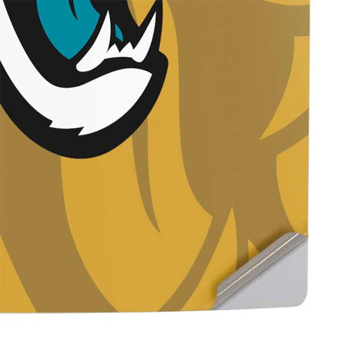 NFL Jacksonville Jaguars Double Vision PS5 Slim Digital Edition Console Skin