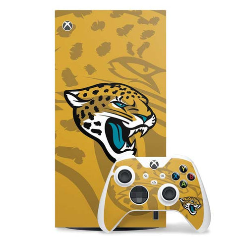 NFL Jacksonville Jaguars Double Vision Xbox Series X Skins