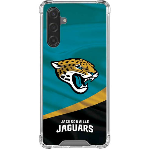 NFL Jacksonville Jaguars Galaxy A17 Clear Case