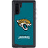 NFL Jacksonville Jaguars Teal Distressed Galaxy Cases