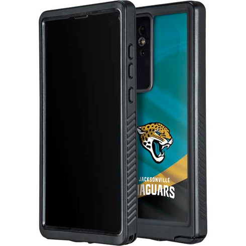 NFL Jacksonville Jaguars Galaxy S24 Ultra Waterproof Case