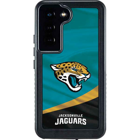 NFL Jacksonville Jaguars Galaxy S24 Waterproof Case