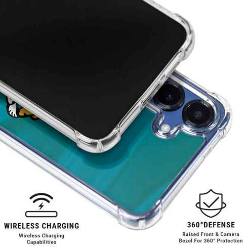 NFL Jacksonville Jaguars Galaxy S25 Plus Clear Case