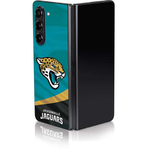 NFL Jacksonville Jaguars Galaxy Z Fold5 5G Skin