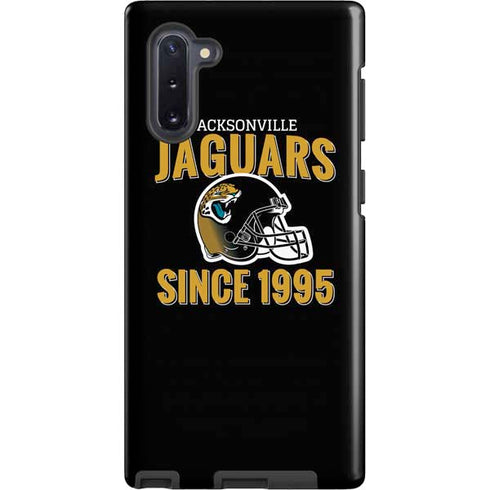 NFL Jacksonville Jaguars Helmet Galaxy Cases