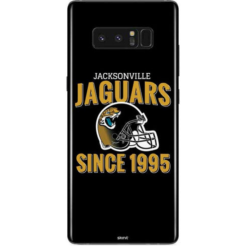 NFL Jacksonville Jaguars Helmet Galaxy Note 8 Skin