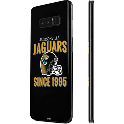 NFL Jacksonville Jaguars Helmet Galaxy Note 8 Skin