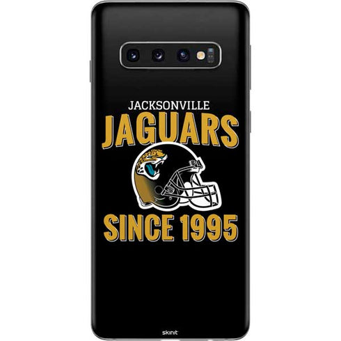 NFL Jacksonville Jaguars Helmet Galaxy S10 Skin