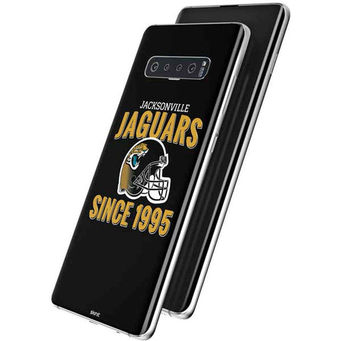 NFL Jacksonville Jaguars Helmet Galaxy S10 Skin
