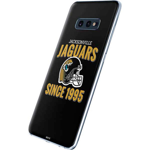 NFL Jacksonville Jaguars Helmet Galaxy S10e Skin