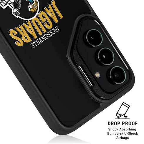 NFL Jacksonville Jaguars Helmet Galaxy S25 Plus Kickstand Case