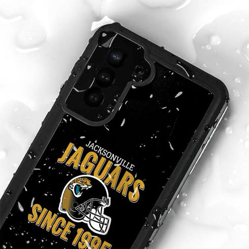 NFL Jacksonville Jaguars Helmet Galaxy S24 Plus Waterproof Case