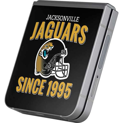 NFL Jacksonville Jaguars Helmet Galaxy Z Flip6 Skin