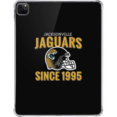 NFL Jacksonville Jaguars Helmet iPad Pro 11in (2024) Clear Case