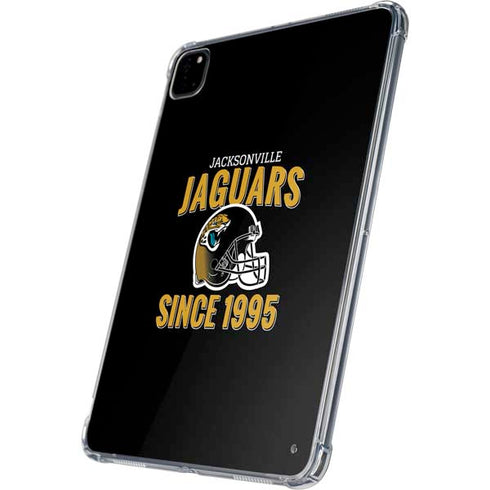 NFL Jacksonville Jaguars Helmet iPad Pro 11in (2024) Clear Case