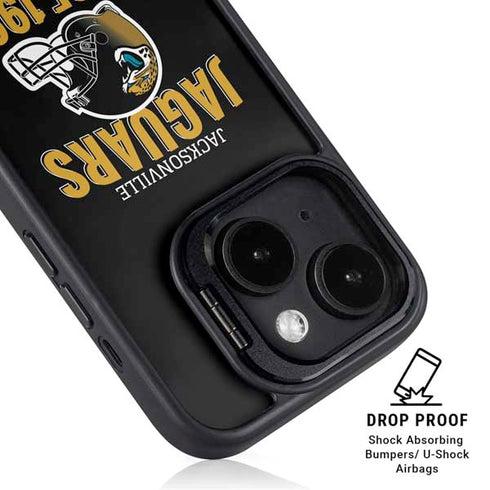 NFL Jacksonville Jaguars Helmet iPhone 14 Plus Kickstand Case