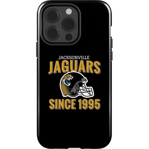 NFL Jacksonville Jaguars Helmet iPhone 15 Pro Impact Case