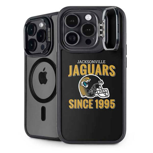 NFL Jacksonville Jaguars Helmet iPhone 15 Pro Max Kickstand Case