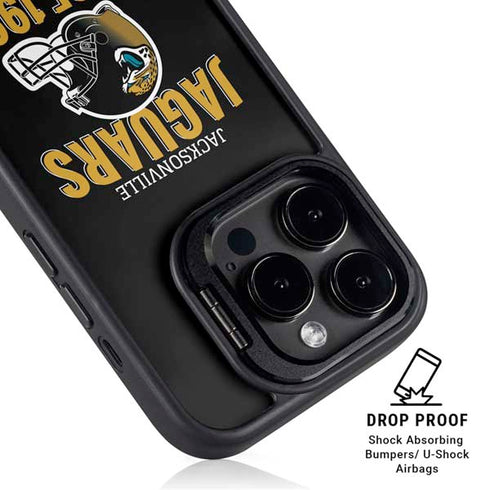 NFL Jacksonville Jaguars Helmet iPhone 15 Pro Max Kickstand Case