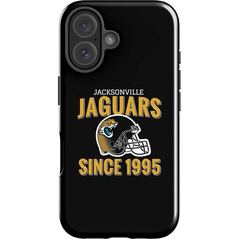 NFL Jacksonville Jaguars Helmet iPhone 16 Plus Impact Case