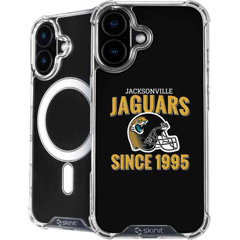 NFL Jacksonville Jaguars Helmet iPhone 16 Plus MagSafe Case